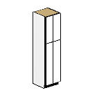 WP3090 - Pantry Cabinet, Double Doors, W30xH90